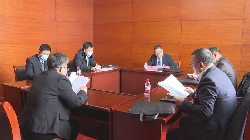 庆安县第十八届人民代表大会第三次会议召开财政预算审查委员会会议